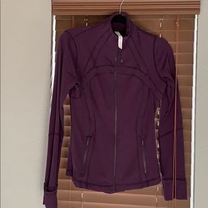 Lululemon Define dark purple jacket size 8